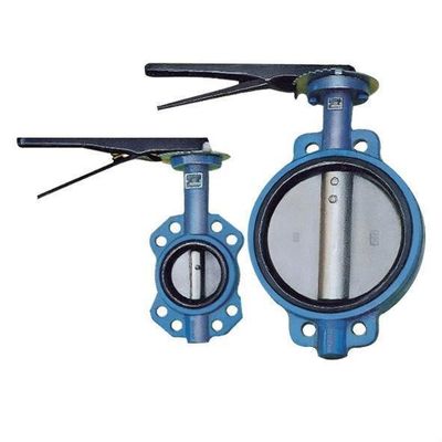 Продавать CF8 Di Ci EPDM PTFE Сильная кислота мягкая железная рычаг управляемый вафель Бабочка клапан