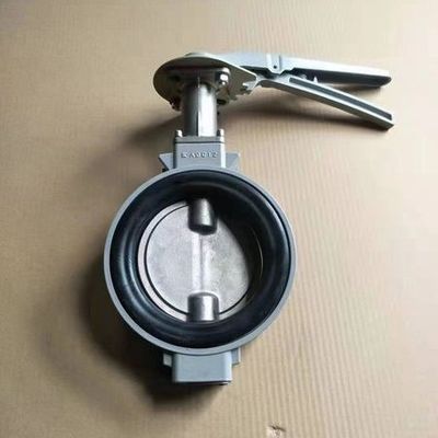 EPDM PTFE уплотнительный алюминиевый сплав Wafer Body Butterfly Valve для устойчивости к коррозии