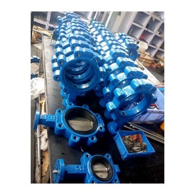 Wcb Worm Gear Operated Butterfly Valve для решений контроля сред при нормальной температуре