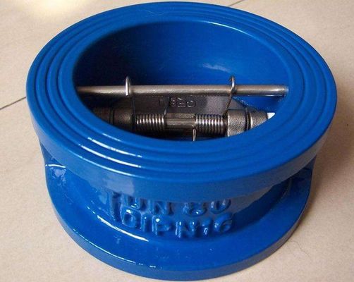 150LB Wafer Type Swing Double Disc Valve Dual Plate Non-Return Valve для поддержки ОБМ