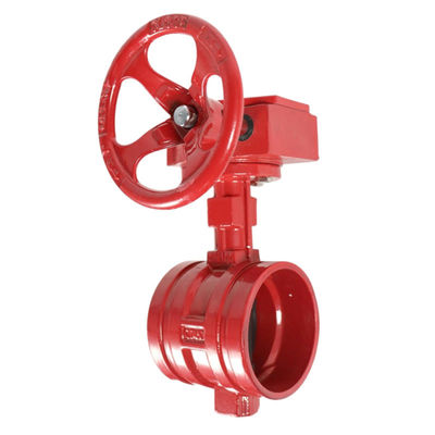 DN50-DN200 XD381X-16Q Ручные колёсные ровные бабочки с диафрагмой