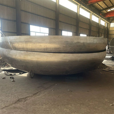 Высокоточный резервуар из нержавеющей стали с головой в стандартной ASME полусферной конструкции