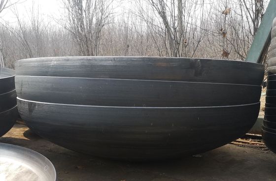 Стандарт ASME 300мм 500мм 800мм 1000мм Торисферная головка и концы для сосудов под давлением