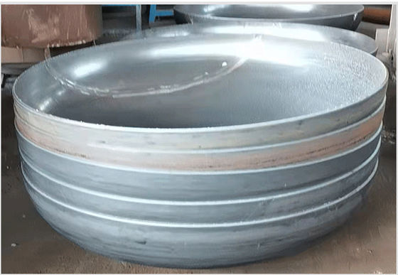 ASME Стандартное сварное соединение Нержавеющая сталь полусферная головка сосуда конечные головки