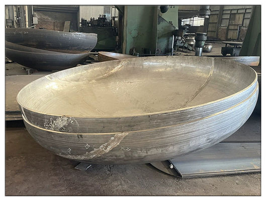 ASME Standard Flat Dished Head for Steel Hemispheres Dish Head Production Company (Стандартная ASME Плоская голова для стальных полушарий)