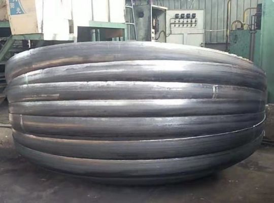 ASME стандарт 30 дюймов сварного соединения полусферный головы резервуара для стальной трубы конец