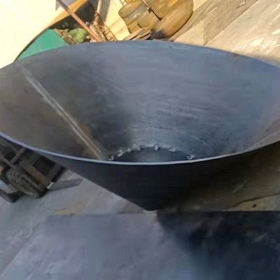 Настройка из углеродистой стали из нержавеющей стали Плоский конус Нижняя часть резервуара Конические головки для проектирования