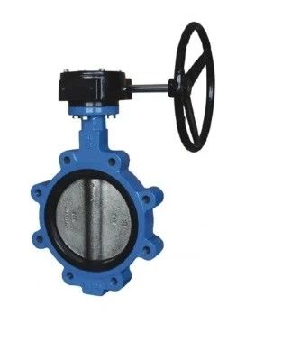 API609 EPDM облицованный PTFE литой железный вафли типа вафли бабочки клапан для индивидуальных потребностей