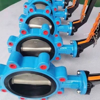 Зависит от спецификаций PN10/PN16 Ductile Iron Lug Type Lt Butterfly Valve