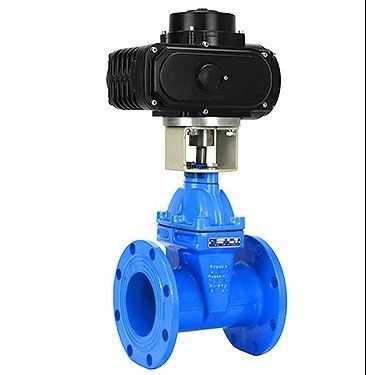 Доступный OEM Углеродистая сталь WCB NKZ961H Электрический фланцевый вакуумный шлюзовой клапан Стандарт DIN F6