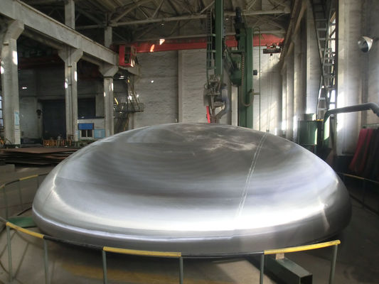 Настраиваемый размер Точный котел из углеродной стали Концовка тарелки Asme 2 1 Полуэллиптическая голова для промышленности