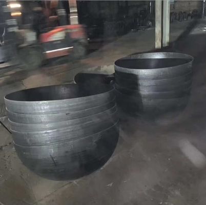 Отливка ASME Стандартная торисферная голова для котла сосуда давления Часть стальной тарелки конец