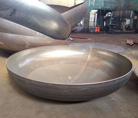 Отливка ASME Стандартная торисферная голова для котла сосуда давления Часть стальной тарелки конец
