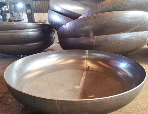 Отливка ASME Стандартная торисферная голова для котла сосуда давления Часть стальной тарелки конец