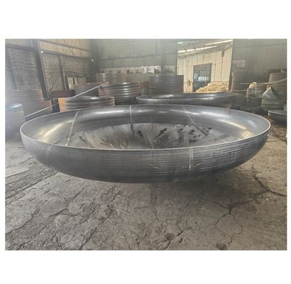 Нержавеющая сталь трубы фиксирующая конечная крышка с OEM углеродной стали блюдо конец полушария головы
