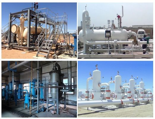Фильтрационная газовая установка 25000 литровая установка по заполнению СПГ с гидроциклоном-сепаратором пара