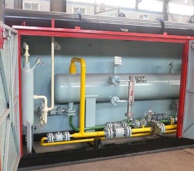 Производственное предприятие Машины для заполнения сжиженного газа (LPG Gas Filling Machine Storage Tank Skid Station) с цилиндром