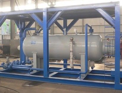 Производственное предприятие Машины для заполнения сжиженного газа (LPG Gas Filling Machine Storage Tank Skid Station) с цилиндром