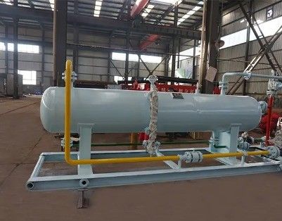 Производственное предприятие Машины для заполнения сжиженного газа (LPG Gas Filling Machine Storage Tank Skid Station) с цилиндром