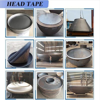 Полный сертификат ASME Torispherical Dished End для индивидуального резервуара для сосудов под давлением