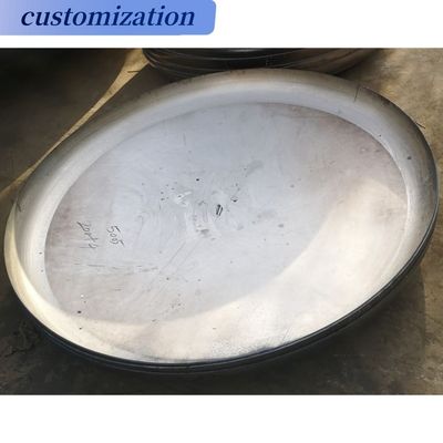 ASME Стандартное сварное соединение Большие эллиптические головки для резервуаров из углеродистой стали