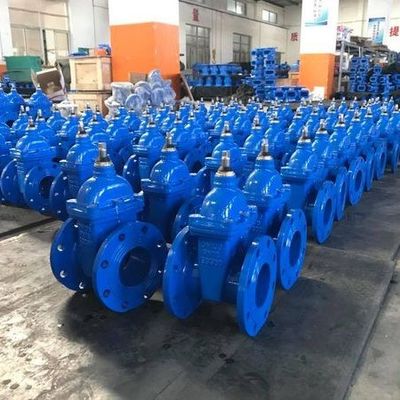 Доступный OEM клапан двери BS515 DIN F4 F5 AWWA резиновый уплотнитель не поднимающийся стебель мягкого железа