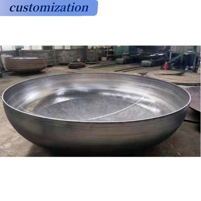 OEM Нержавеющая сталь Танк голова купол полушария Конец Посуда голова для круговых судов