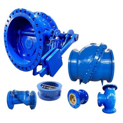 DN150 PN16 PN25 Дюктильные железные жесткие герметичные клапаны и устройства с пневматическим приводом