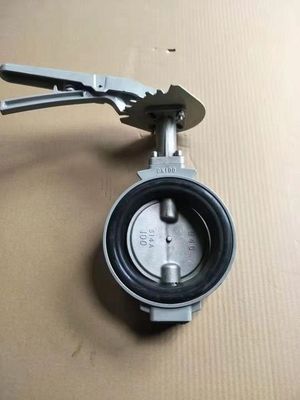 EPDM PTFE уплотнительный алюминиевый сплав Wafer Body Butterfly Valve для устойчивости к коррозии
