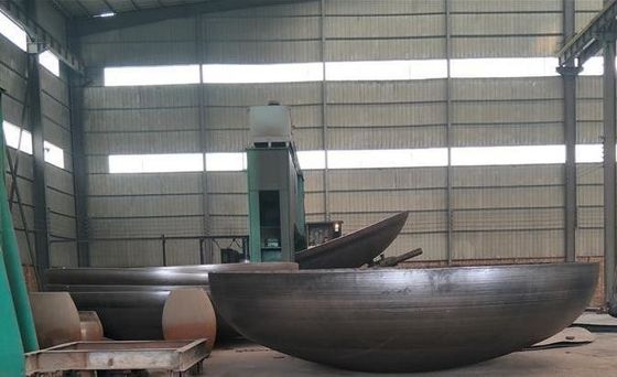Отливка SS304 SS316L Нержавеющая сталь Полирующая труба Конец Диска Эллиптическая голова Танк голова