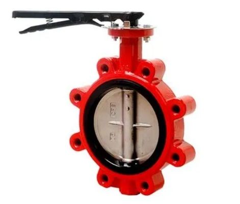 Поддержка на заказ ODM Ручная нержавеющая сталь червяная резинка Лак Бабочка санитарный клапан