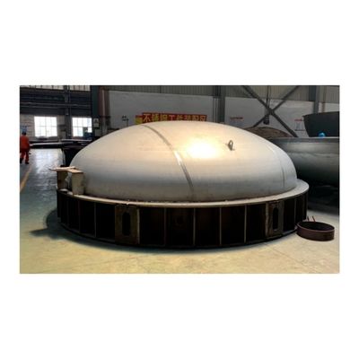 Профессиональная 600 мм торисферная головка посуды с круговой сваркой