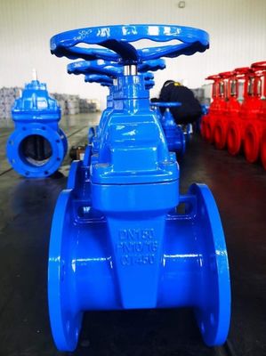 200psi DN200 pn16 GGG50 Резиновый EPDM Упругие болты для сидений Капот Вратный клапан для воды