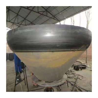 Коническая голова из нержавеющей стали для башни котлового бака