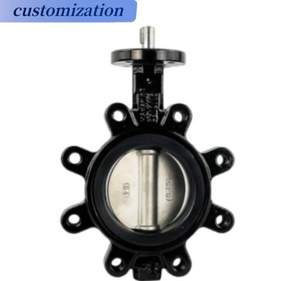 Wcb Worm Gear Operated Butterfly Valve для решений контроля сред при нормальной температуре