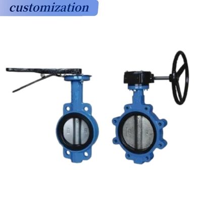 Wcb Worm Gear Operated Butterfly Valve для решений контроля сред при нормальной температуре