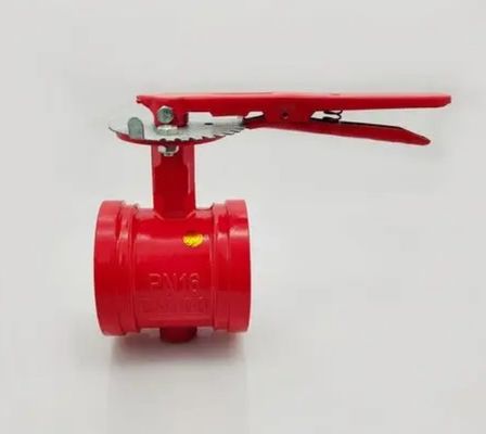 Огневая система 300Psi Ранвированный клапан бабочки с сигналом на основе ваших требований