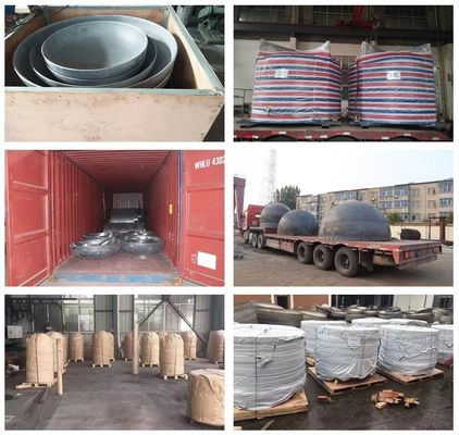 ASME Стандартный круг для хранения воды и головки для хранения воды под давлением для химических контейнеров