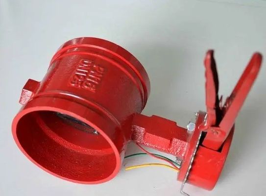 Среднетемпературный канавчатый огневой вафли DI Butterfly Valve PN10 PN16 2"-10" для траншеи