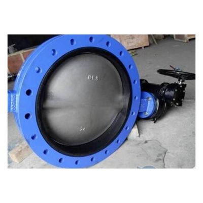 Dn1200 Двойной фланцевый устойчивый сидячий клапан бабочки с требованиями клиента