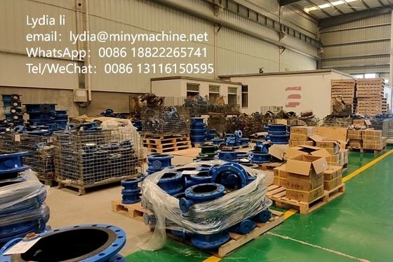 Dn1200 Двойной фланцевый устойчивый сидячий клапан бабочки с требованиями клиента