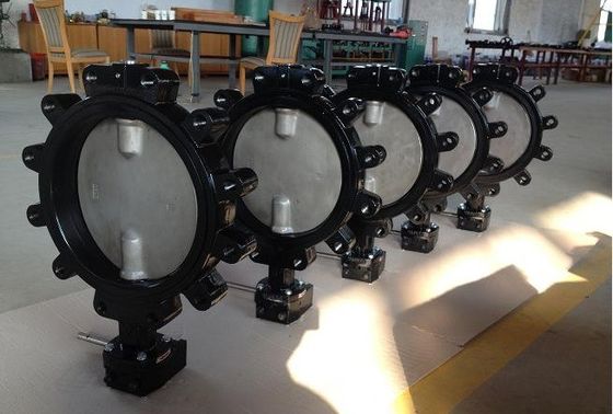 Настраиваемый DN600 DI CI корпус SS Disc Lug канализационный клапан бабочки для различных отраслей промышленности