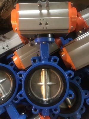 EPDM сиденье мягкое уплотнение рычаг управляемый вафли Lug бабочка клапан с настраиваемыми опциями