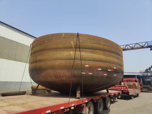 ASME стандартный конический нижний давляющий сосуд с застежкой