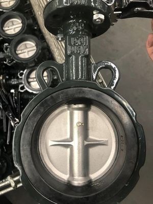 Клапки для водоотведения типа JIS API 150LB PN16 Korea Butterfly Valve для воды, нефти и газа