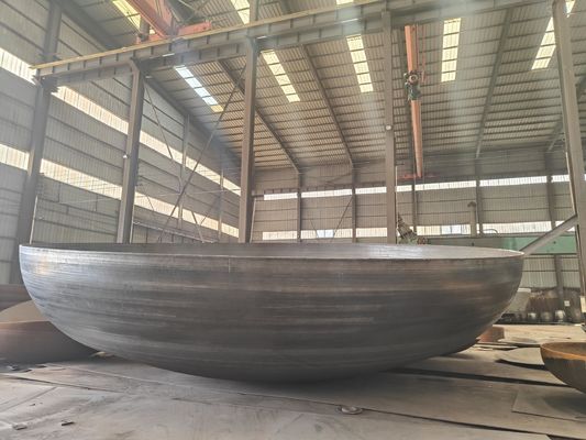 Плита из углеродистой стали с 304 головой с полуэллиптической головой ASME
