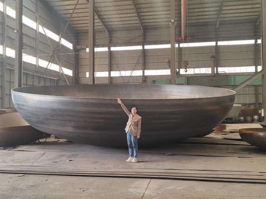 Плита из углеродистой стали с 304 головой с полуэллиптической головой ASME