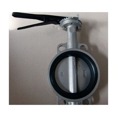 EPDM резиновый уплотнитель сиденья Wafer Centerline Butterfly Valve с поддержкой послепродажного обслуживания