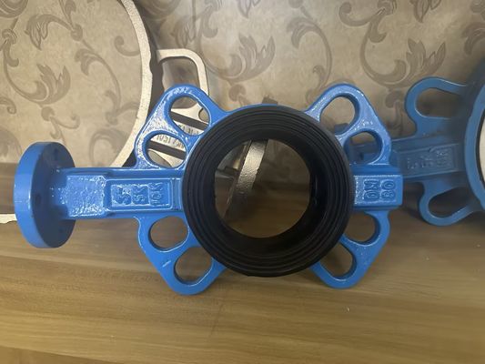 Услуга по заказу СС304 Нержавеющая сталь Санитарный клапан бабочки с ручным рычагом