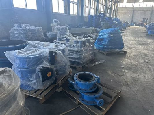 OEM портовый размер литого железа расширение клапан бабочки с поддерживающим послепродажное обслуживание